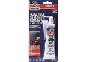 Permatex - Flowable Silicone Windshield & Glass Sealer 1.5oz Tube - 81730