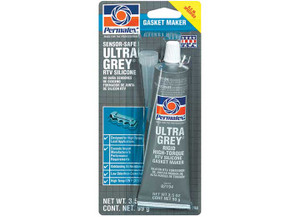 Permatex - Ultra Grey Rtv Silicone Gasket Maker High Torque & High Vibrations 3oz Tube - 82194