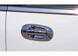 Putco - 0306 Navigator (outer Ring Only)(w/o Passenger Keyhole)  Chrome Door Handle Covers - 401004