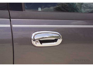 Putco - 9802 Expedition (w/passenger Keyhole)(outer Ring Only) Chrome Door Handle Covers - 401010