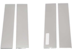 Putco - 15c F150/17c F250/f350 Super Duty Reg Cab W/key Pad Stainless Steel Pillar Posts - 402672