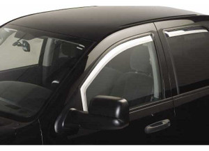 Putco - 0608 Ram Mega Cab 4pc Chrome Inchannel Side Window Visors - 480178