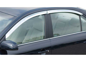 Putco - (dpn)0206 Hyundai Sonata Chrome 4pc Side Window Visor - 480340