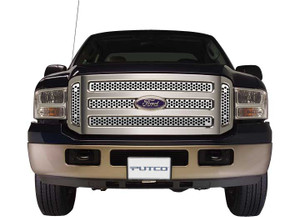 Putco - 0507 F250/f350/f450/f550 Super Duty Stainless Punch Grille Including Side Vents - 84155