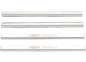 Putco - 1419 Silverado 1500/2500/3500 Regular Cab W/chevrolet Etching 4pcs Door Sil - 95171GM-1