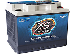 XS Power - 12v Bci Group 47 Agm Battery Max Amps 2900a Ca: 745 Ah:  50 2000w / 3000w - D4700