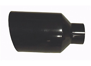 Pypes Performance Exhaust - Black 5idx10odx18l Rolled - EVT510B