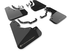 Rally Armor - 24c Lexus Gx 550 Luxury & Premium Black Mud Flap/silver Logo - MF162-UR-BLK-SIL