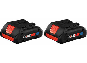 Bosch Tools - Professional Core18v 4 Ah Advanced Power Batteries 2pack - GBA18V40-2PK