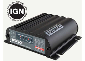 Redarc - 12v 20a Smart Start Dc/dc 3 Stage Battery Charger Ign Ctrl  No Solar - BCDC1220-IGN