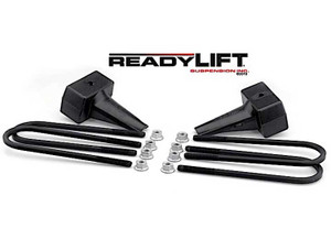 ReadyLift Suspension - 5in Flat Rear Block Kit W/carrier Bearing Spacer 2 Drive Shaft 1116 F250/f350/f450 - 66-2015