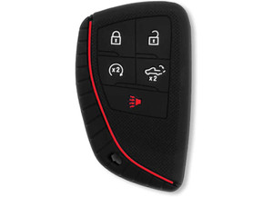 Recon - 22c Sierra & Silverado Key Fob Cover Black Silicone - 264002GM2BK
