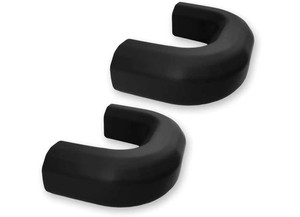 Recon - 2024 Sierra Hd 2500/3500 Tow Hook Silicone Covers 2 Pc Set Black - 264004CHHDBK