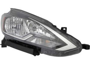 Regionmax - Rh Headlamp Assy Composite; S|fe+ S|sv; Halogen; Sentra 1618 - DS763-B101R