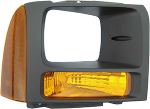 Regionmax - Rh Parklamp Lens/housing; W/o Bulbs & Sockets; Black Bezel; F250 Super Duty 06 - FR453-U000R