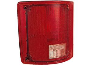 Regionmax - Lh Taillamp Lens; W/o Bright Trim; Blazer 7391 - GM123-L000L