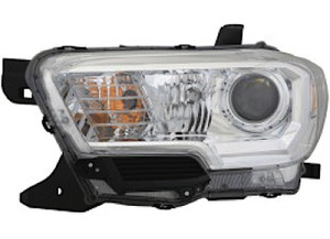 Regionmax - Rh H/lmp Assy Comp; Halogen; W/o Led Drl; W/o Fog Lamps; Chr Bezel Tacoma 201618 - TY1289-B001R