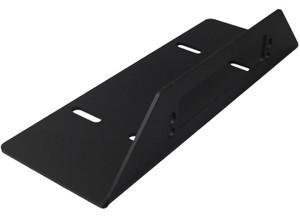 Go Rhino - 0717 Wrangler Jkwinch Mount Plate Brj40 Front Bumper Winch Mount Plate Black - 23200T