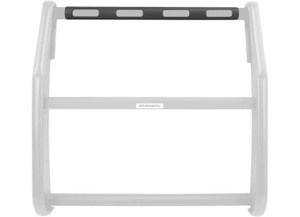 Go Rhino - 4light Mask Plate(whelen Ion)w/intersection Bracketssteel Textured Black - 4L61T-M1B