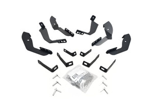 Go Rhino - 15c Silv/sierra 2500/3500hd Oe Xtreme Sidesteps Black - 6840435