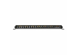 Go Rhino - 20.5in Blackout Combo Series Single Row Light Bar W/amber Lighting Blk - 751052012CSS