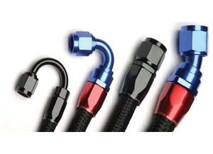 Red Horse Performance - 16 Proseries Black 230 Stainless Core Hose  10 Feet - 230-16-10