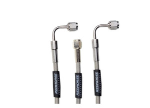 Red Horse Performance - Straight 3 To 90 Degree 3 20in Pre Assembled Brake Line - 544292
