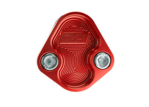 Red Horse Performance - Aluminum Block Off Plate For General Ford Except 351c/351m & 400 Engine Red - 4810-302-3