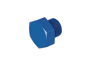 Red Horse Performance - 08 An/jic Straight Thread (oring) Port Plug  Blue - 814-08-1