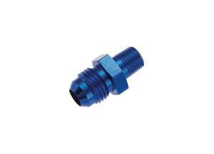 Red Horse Performance - 06 Straight Male Adapter To 02 (1/8) Npt Male  Blue - 816-06-02-1