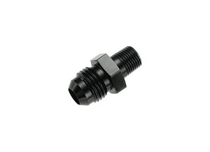 Red Horse Performance - 06 Straight Male Adapter To 04 (1/4) Npt Male  Black - 816-06-04-2