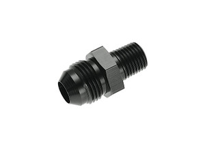 Red Horse Performance - 08 Straight Male Adapter To 04 (1/4) Npt Male  Black - 816-08-04-2