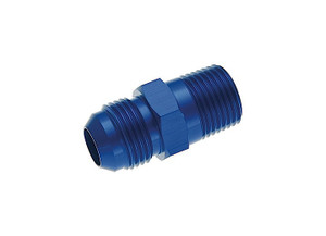 Red Horse Performance - 10 Straight Male Adapter To 08 (1/2) Npt Male  Blue - 816-10-08-1