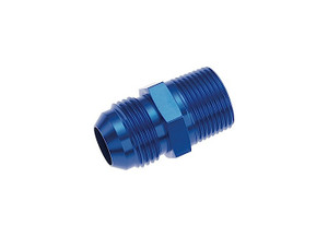 Red Horse Performance - 12 Straight Male Adapter To 12 (3/4) Npt Male  Blue - 816-12-12-1