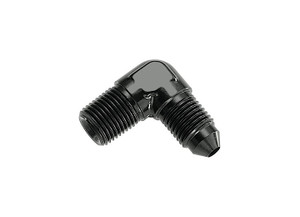 Red Horse Performance - 04 90 Degree Male Adapter To 04 (1/4) Npt Male  Black - 822-04-04-2