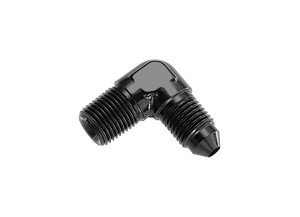 Red Horse Performance - 06 90 Degree Male Adapter To 04 (1/4) Npt Male  Black - 822-06-04-2