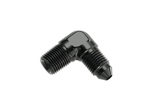 Red Horse Performance - 06 90 Degree Male Adapter To 06 (3/8) Npt Male  Black - 822-06-06-2