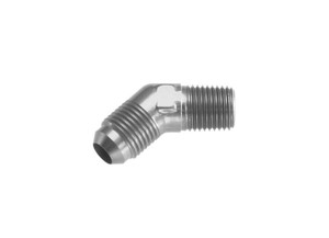 Red Horse Performance - 10 45 Degree Male Adapter To 06 (3/8) Npt Male  Clear - 823-10-06-5