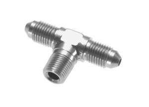 Red Horse Performance - 10 X 08 (1/2) Tee With Thread On The Side  Clear - 825-10-08-5