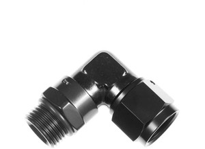 Red Horse Performance - 06 An Female To06 Orb Male Swivel90 Degblack - 8291-06-06-2