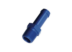 Red Horse Performance - 16 (1) Od Hose Nipple To 12 (3/4) Npt Male  Straight  Blue - 840-16-12-1
