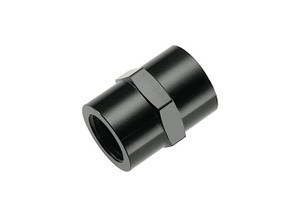 Red Horse Performance - 02 (1/8) Npt Female Pipe Coupler  Black - 910-02-2