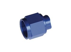 Red Horse Performance - 08 Two Piece An/jic Flare Cap Nut  Blue - 929-08-1