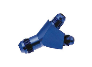 Red Horse Performance - 04 Single Inlet To 04 Dual Outlet  Blue - 930-04-04-1