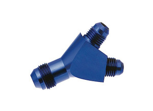 Red Horse Performance - 10 Single Inlet To 10 Dual Outlet  Blue - 930-10-10-1