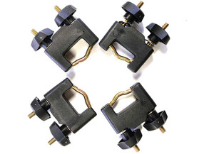 Rhino-Rack - Roof Crossbar Addon  Ubolt Kit For Accessories Fits Thule Bars - MUBK