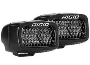 Rigid - Srm Series Pro Spot Diffused Midnight Surface Mount | Pair - 902513BLK