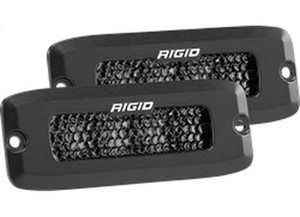Rigid - Srq Series Pro Spot Diffused Midnight Flush Mount | Pair - 925513BLK