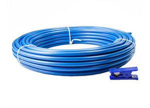 Rapid Air - Nylon Tubing W/ Tubing Cutter 1/2in Od X 3/8in Id 100ft Roll - 20100