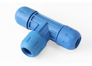 Rapid Air - Fast Pipe Equal Tee 3/4in All Sides - F1005